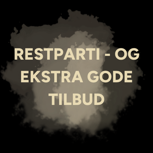 Black Friday - Restparti og ekstra gode tilbud